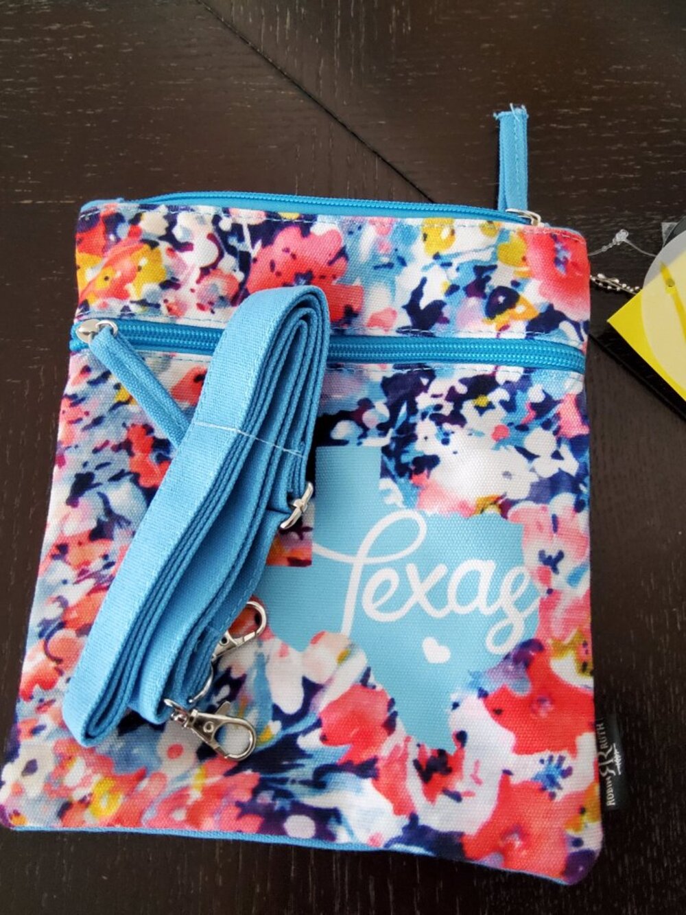 Crossbody Canvas bag Texas Robin and Ruth brand